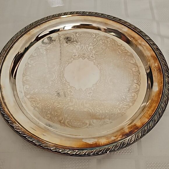 Star E.P Steel Silver Platter 13"-13" - Picture 14 of 16